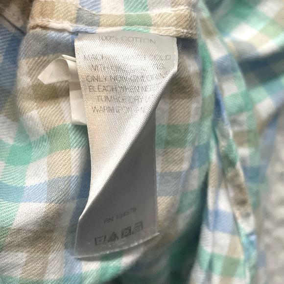 Vineyard Vines Shirt Mens XXL Check Slim Fit Tucker Button Down Preppy Golf - Picture 7 of 11